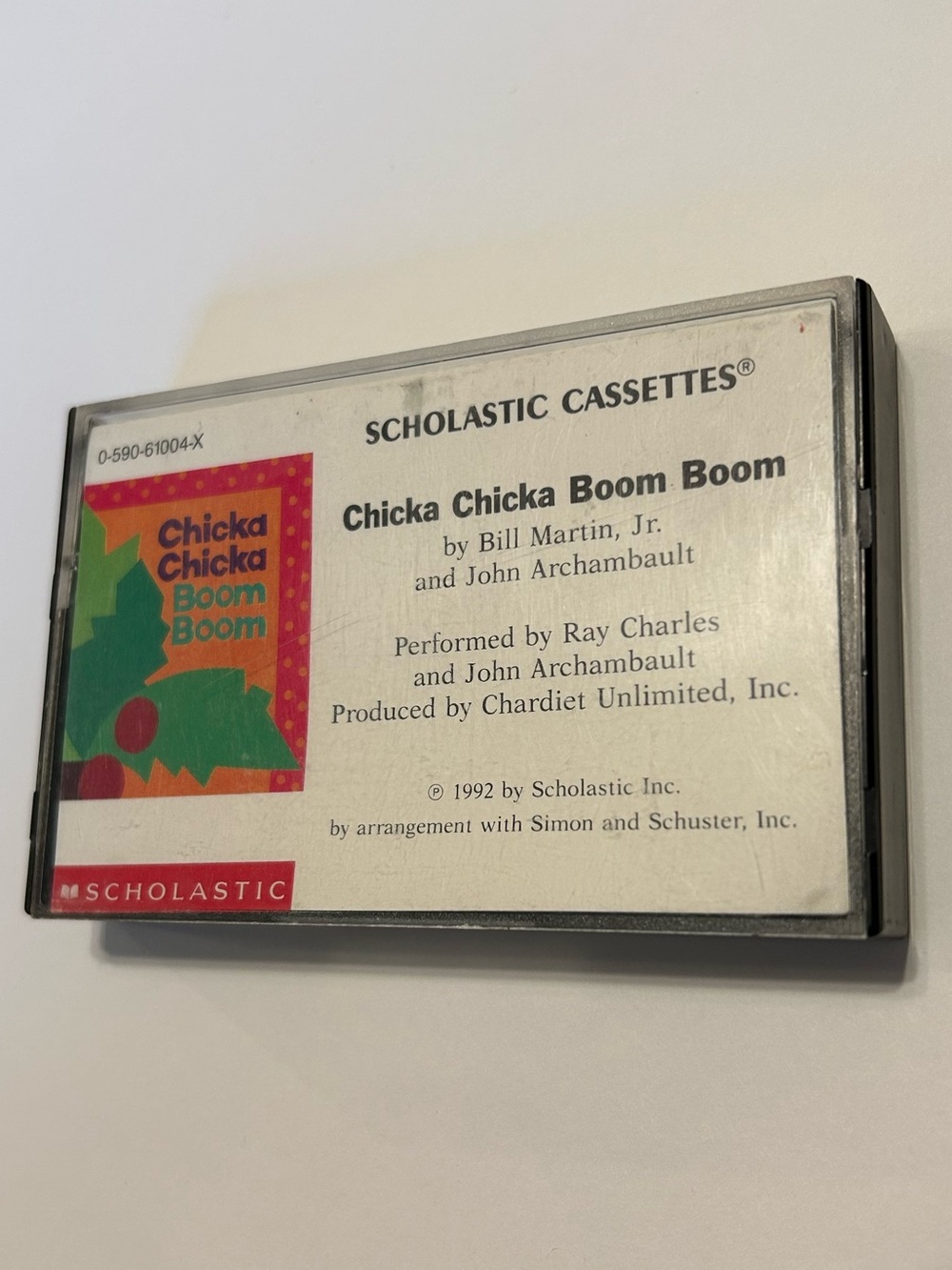 Scholastic Cassettes Chicka Chicka Boom Boom